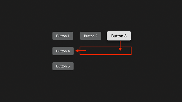 SwiftUI focusSection - UIFocusGuide Alternative for SwiftUI?